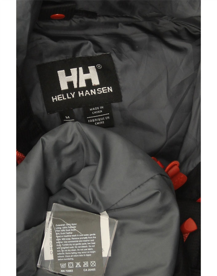 HELLY HANSEN Ανδρικό μπουφάν με κουκούλα UK 38 Medium Black Nylon