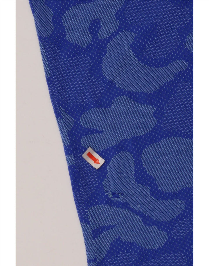 Γυναικείο μπλουζάκι NIKE Dri Fit Top 10 Small Blue Camouflage