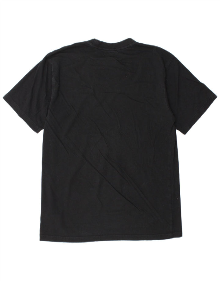DICKIES Ανδρικό γραφικό T-Shirt Top Μικρό μαύρο βαμβακερό