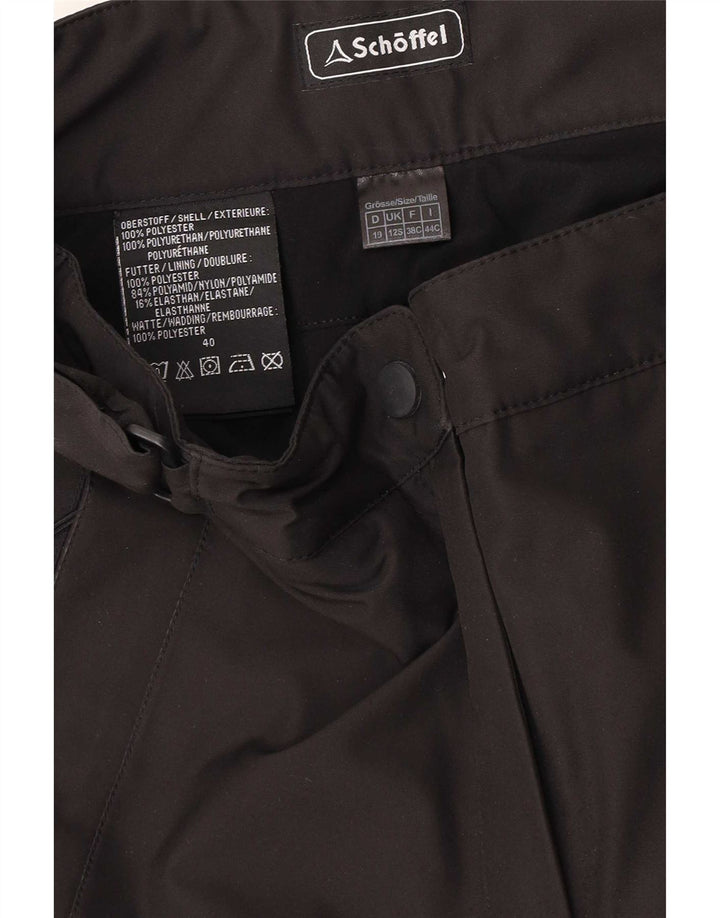 Schoffel Γυναικείο Παντελόνι Σκι UK 12 Μεσαίου Μαύρου Πολυεστέρα