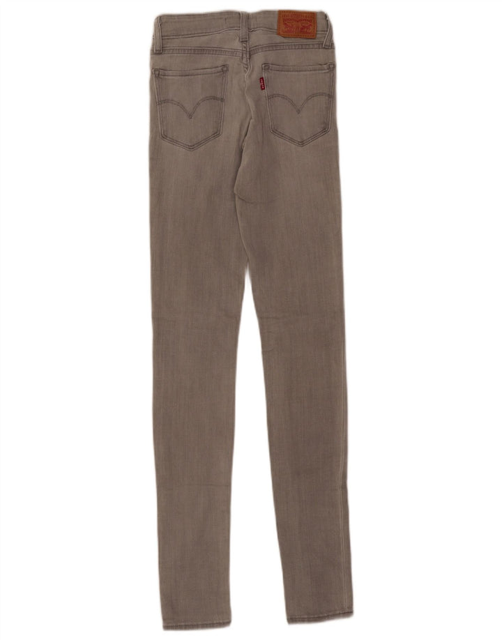 Γυναικείο Levi's 711 Skinny Jeans W23 L32 Γκρι βαμβακερό