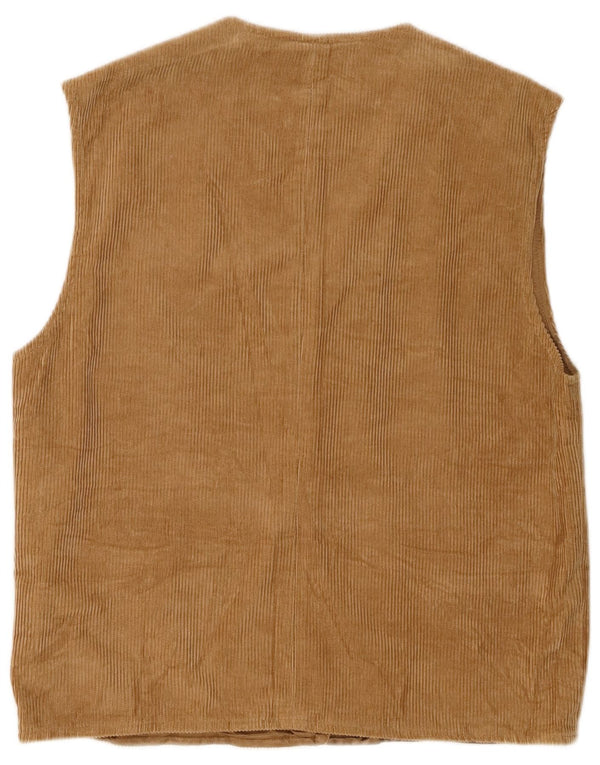 Belfe Γυναικείο Κοτλέ Gilet IT 48 XL Καφέ Ραγιόν