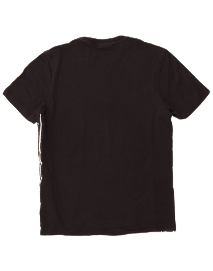 Ανδρικό γραφικό T-Shirt Diadora Top Μεσαίο μαύρο βαμβακερό