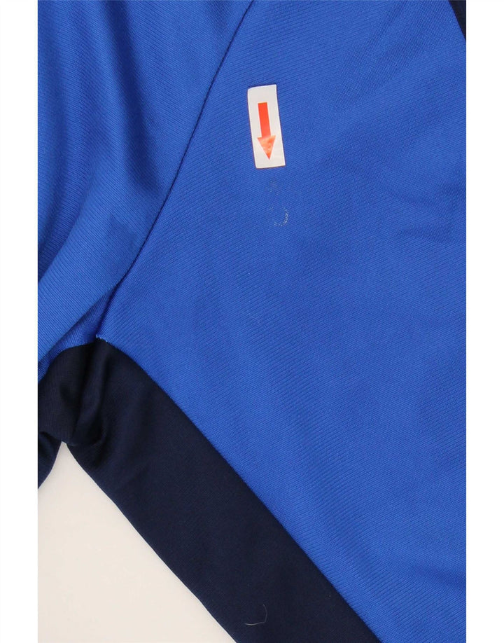 Ανδρική φόρμα Adidas Top Jacket UK 40/42 Medium Blue Colorblock Polyester