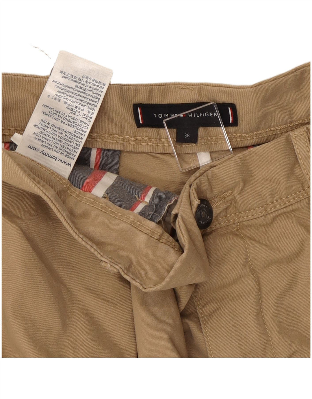 Ανδρικό σορτς Cargo TOMMY HILFIGER W38 XL Μπεζ βαμβακερό