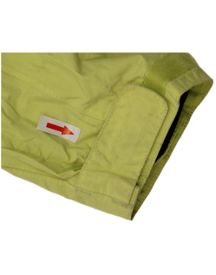 JACK WOLFSKIN Γυναικείο μπουφάν βροχής με κουκούλα UK 18 XL Πράσινο Πολυαμίδιο