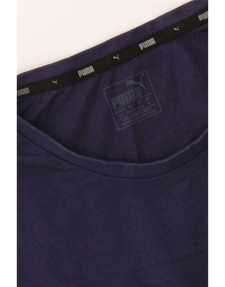 Ανδρικό γραφικό μπλουζάκι Puma Top Medium Navy Blue