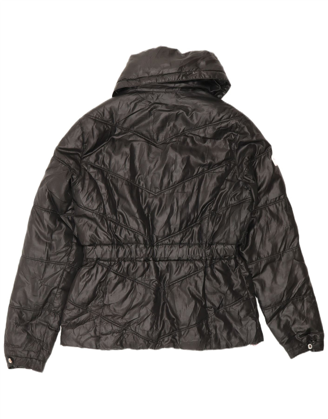 Γυναικείο μπουφάν PUMA με επένδυση UK 12 Μεσαίο Μαύρο