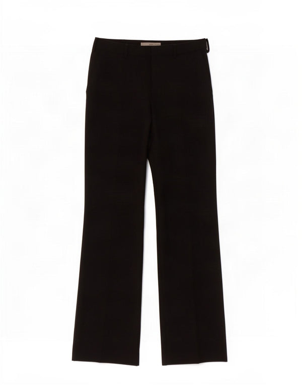 Zara γυναικείο φαρδύ παντελόνι casual EU 36 XS W26 L33 μαύρο πολυεστέρα