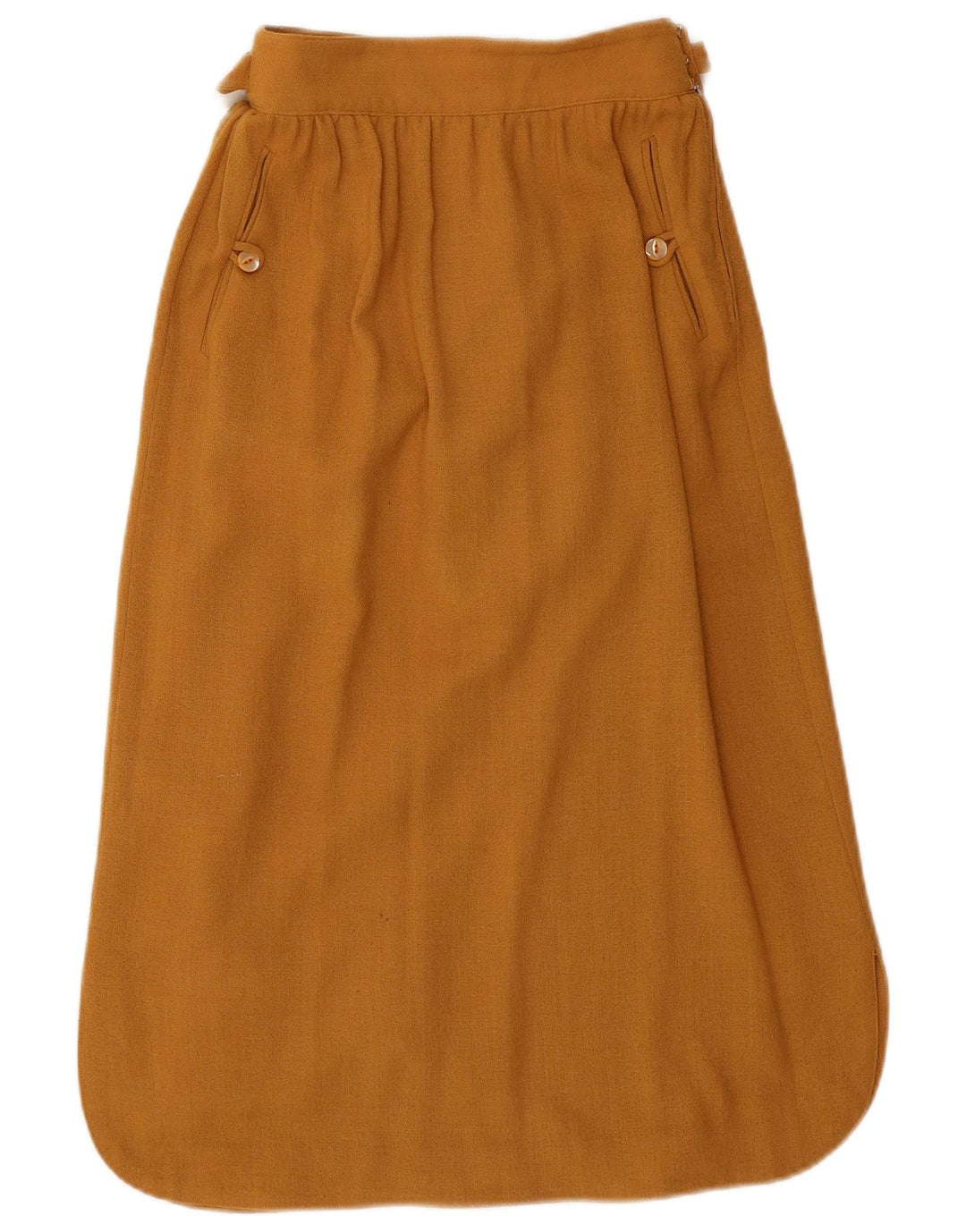 LAMBERS Γυναικεία Midi Φούστα IT 42 Medium W28 Καφέ