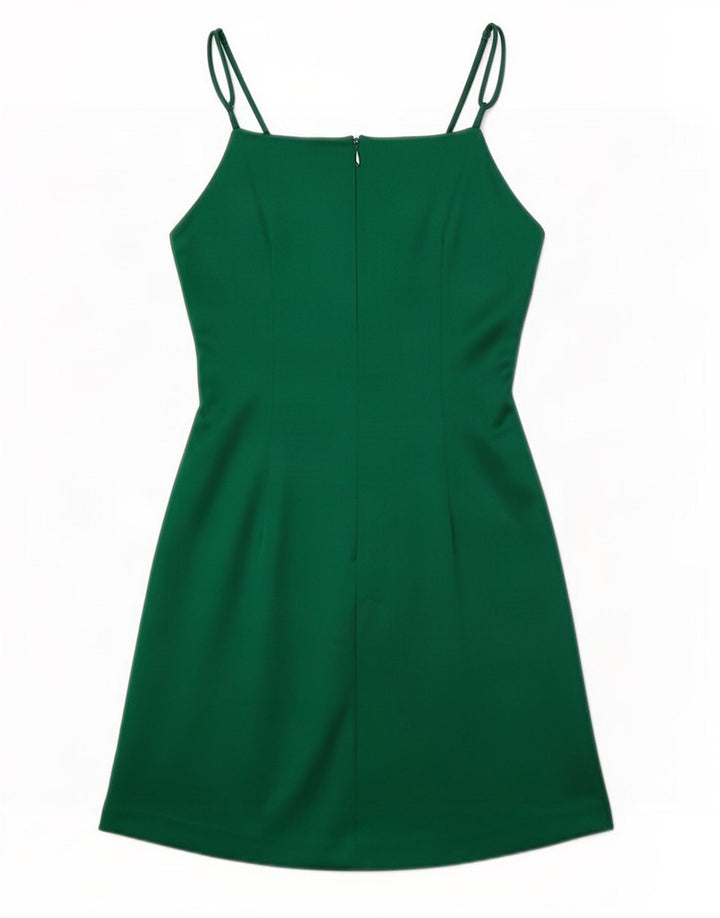 Zara Γυναικείο Slip Dress UK 8 Small Green Polyester