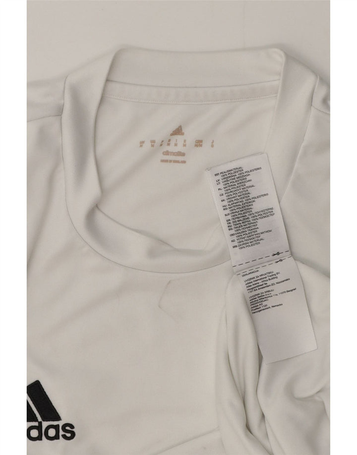 Ανδρικό T-Shirt Climalite ADIDAS Top Medium White Polyester