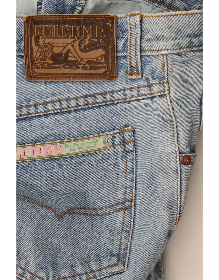 Vintage Γυναικείο Crop Tapered Jeans W32 L26 Blue