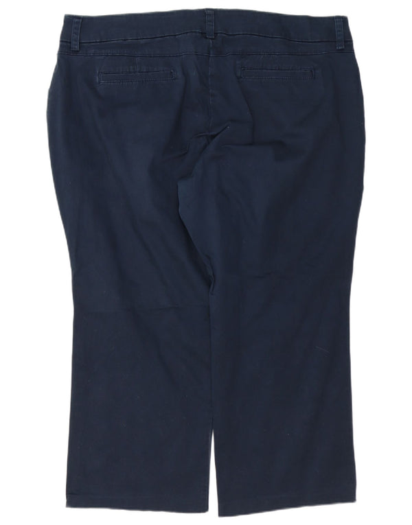 Γυναικείο Petite Straight Casual Παντελόνι LEE US 20 3XL W40 L27 Navy Blue