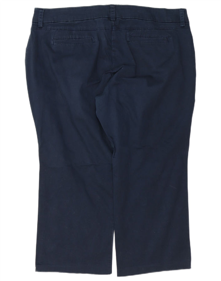 Γυναικείο Petite Straight Casual Παντελόνι LEE US 20 3XL W40 L27 Navy Blue