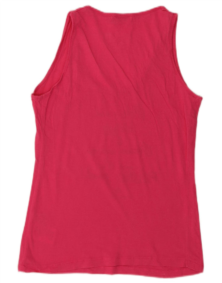 Γυναικείο γραφικό γιλέκο North Sails UK 10 Small Pink Βαμβακερό