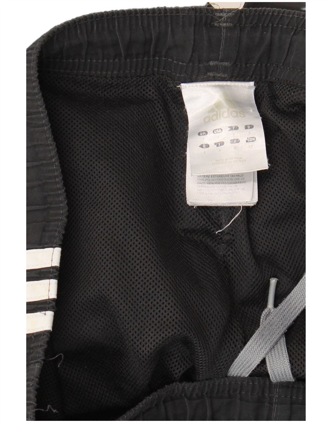 Ανδρική φόρμα ADIDAS Παντελόνι Joggers Μικρό Μαύρο Πολυεστέρα