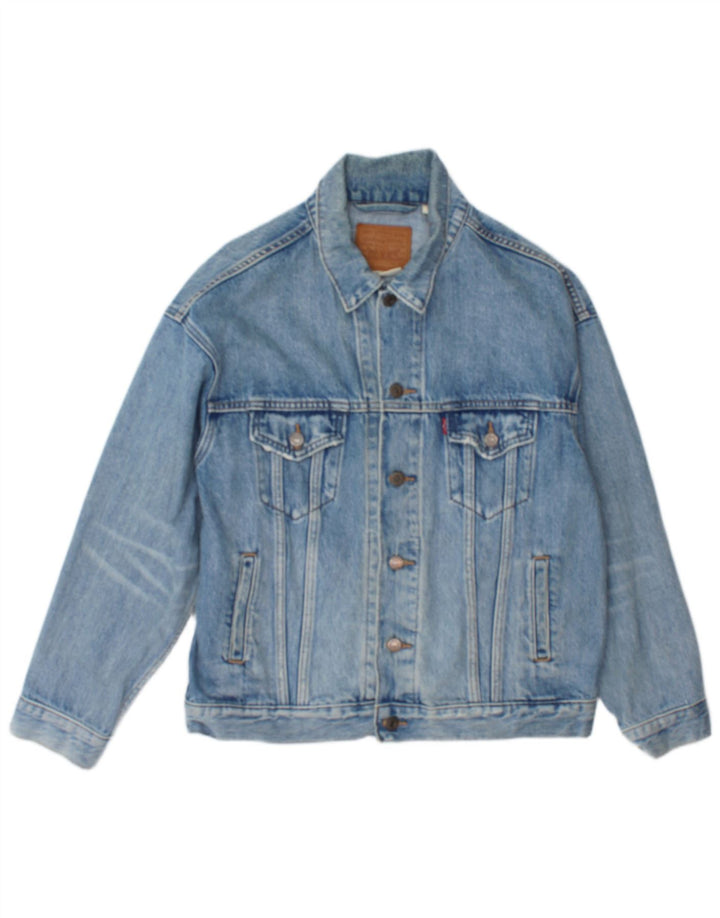 Ανδρικό τζιν μπουφάν Levi's UK 34 XS Μπλε βαμβακερό