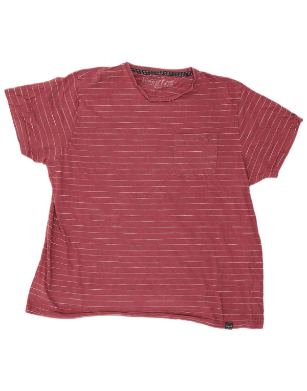 Ανδρικό T-Shirt Weird Fish Top 2XL Red Ripe Βαμβακερό