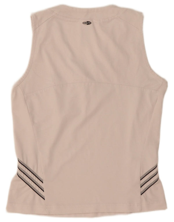 Adidas Γυναικείο γιλέκο Climalite Top UK 18 XL Λευκό