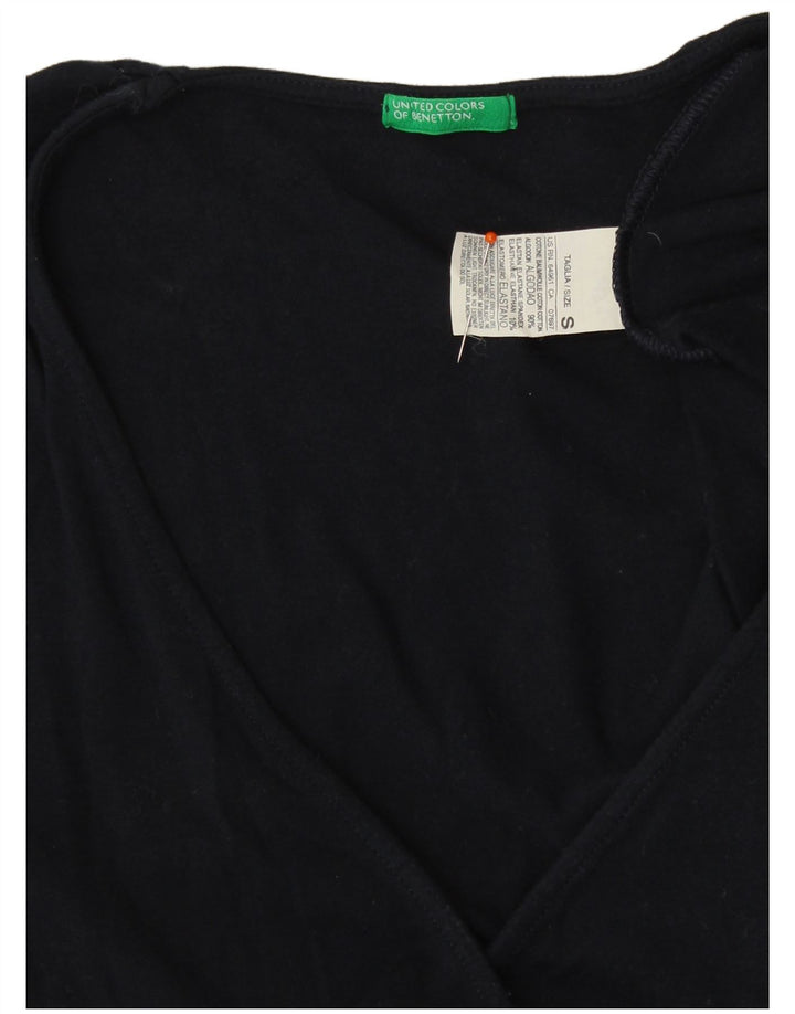 UNITED COLORS OF BENETTON Γυναικεία μπλούζα Top 8 Small Navy Blue Classic