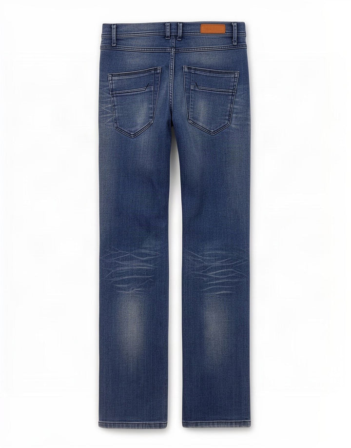 Zara Mens Distressed Slim Jeans EU 38 Small W30 L32 Blue