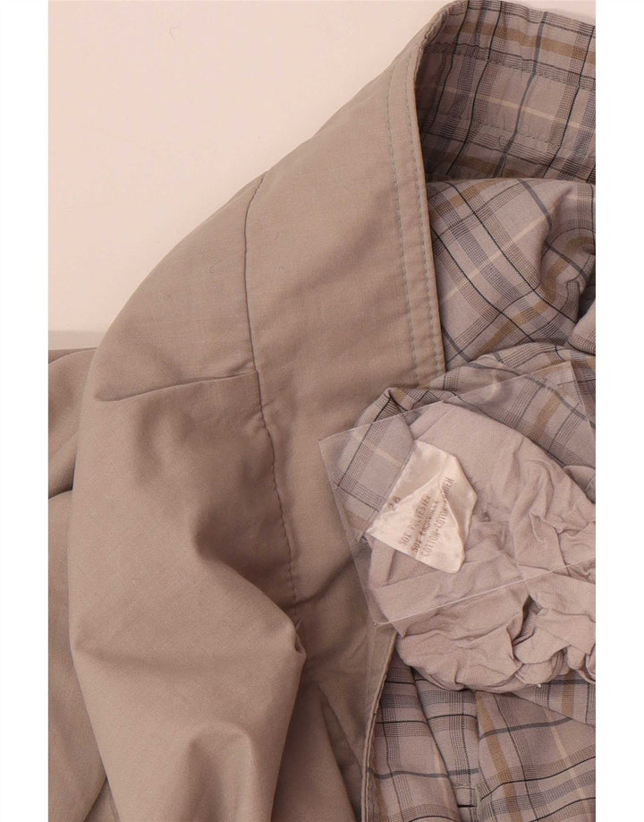 Vintage Ανδρικό αναστρέψιμο μπουφάν UK 40 Large Grey Polyester