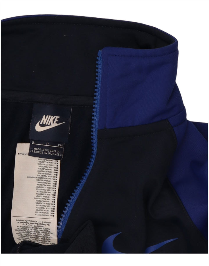 Ανδρική αθλητική φόρμα Nike Μπουφάν μικρού χρώματος μπλε ναυτικό από πολυεστέρα
