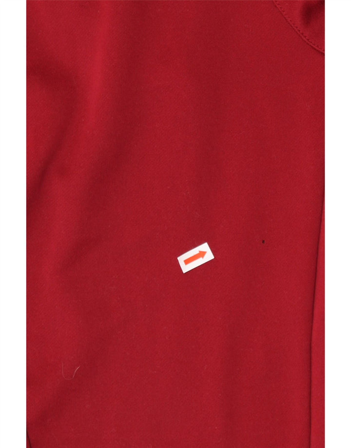 Ανδρική αθλητική φόρμα ADIDAS Climalite Παντελόνι Μικρό μπορντό χρώμα