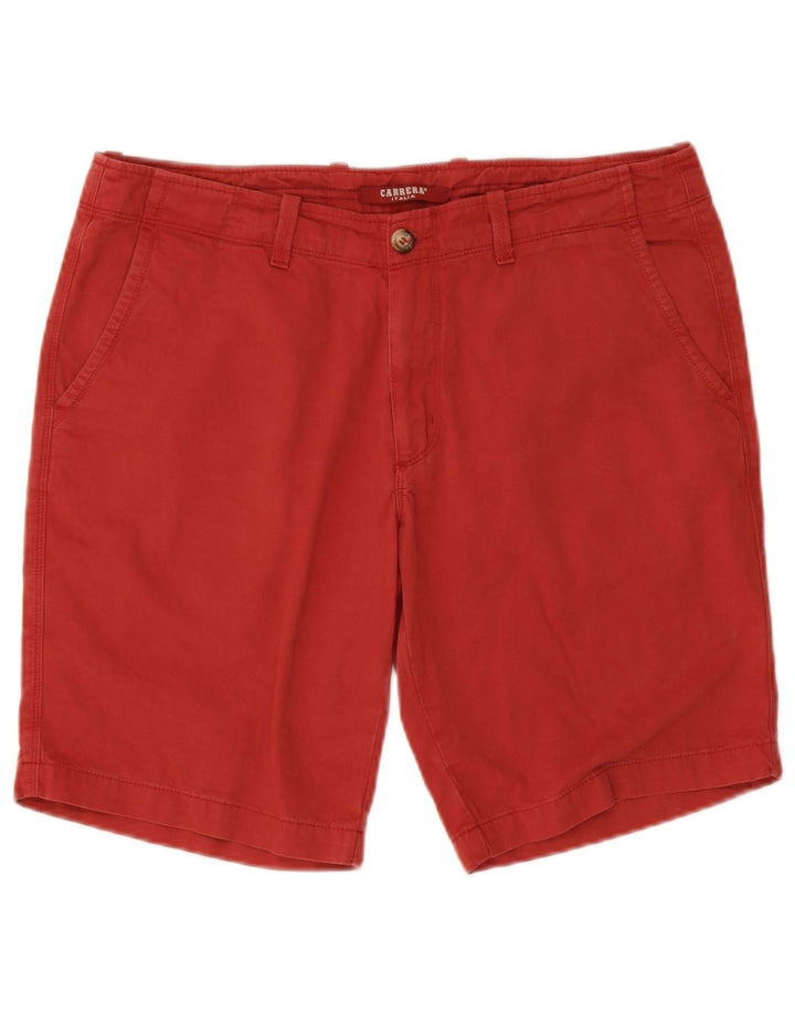 Carrera Ανδρικό Σορτς Chino IT 52 XL W36 Κόκκινο βαμβακερό