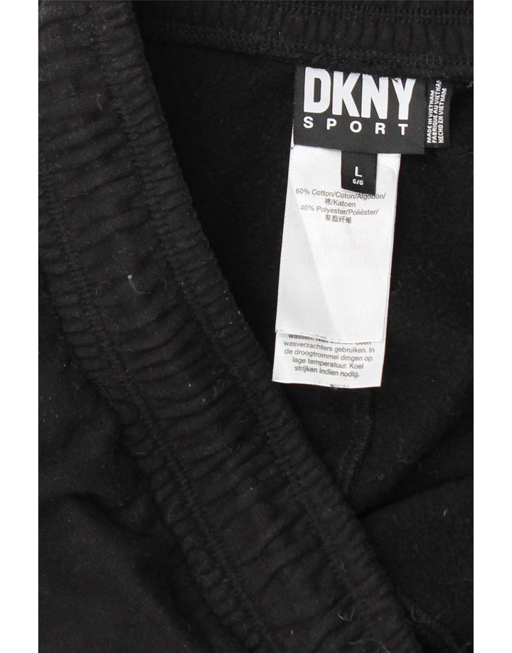 Ανδρική φόρμα Dkny Παντελόνι Joggers Μεγάλο Μαύρο Βαμβακερό