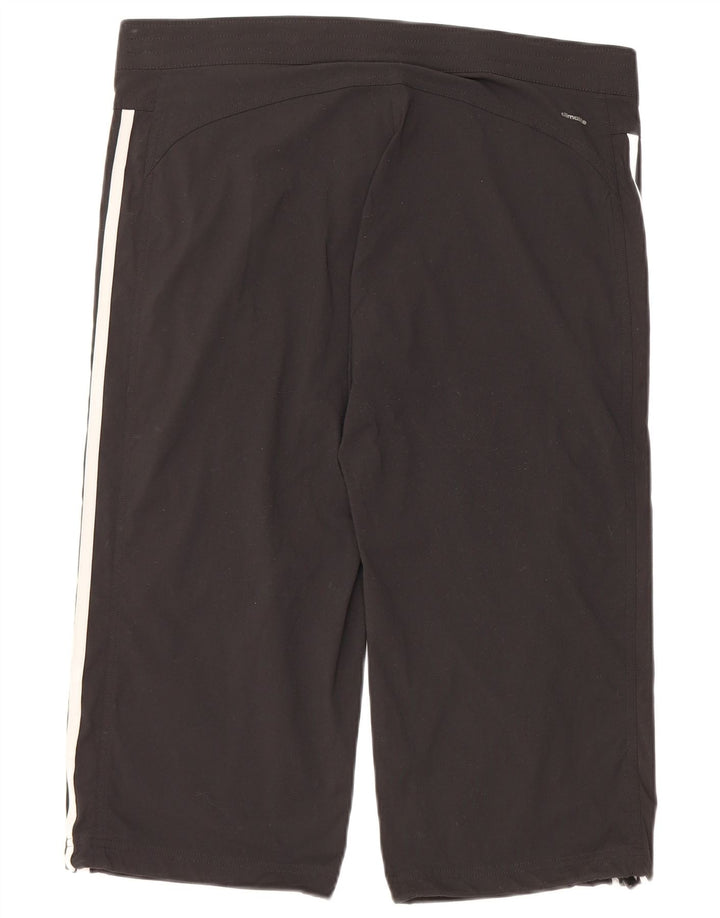 ADIDAS Γυναικείο Climalite Bermuda αθλητικό σορτς UK 14 μεσαίο μαύρο πολυαμίδιο