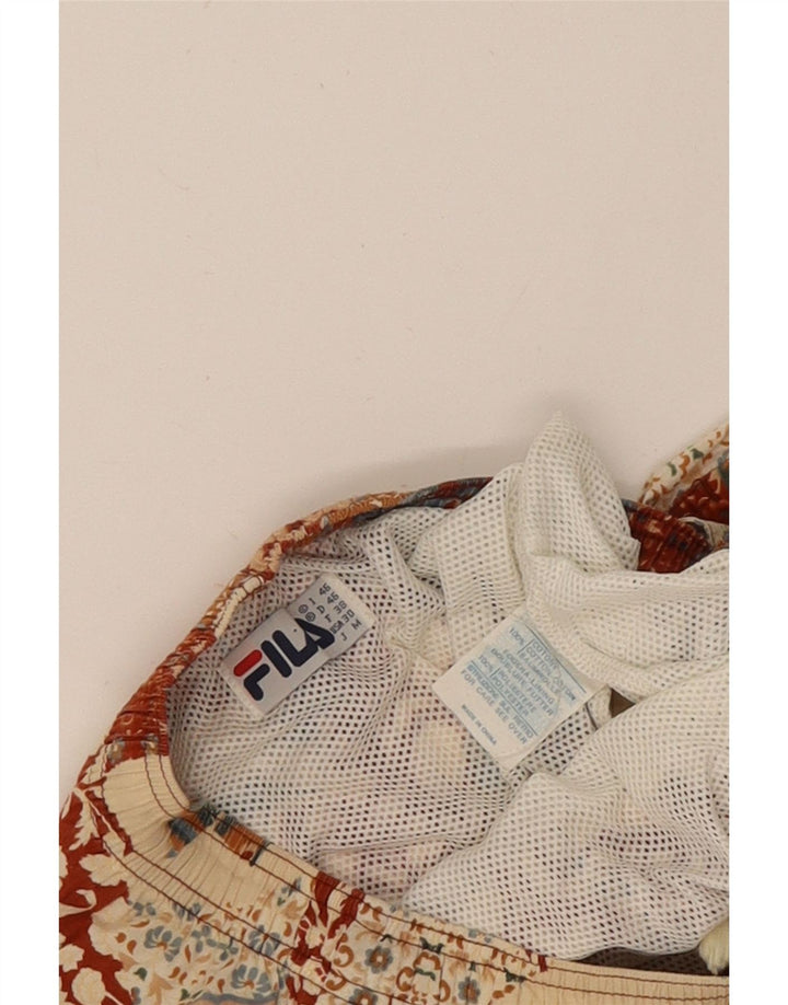 Ανδρικό σορτς κολύμβησης Fila IT 46 Μικρό πολύχρωμο βαμβακερό συνονθύλευμα