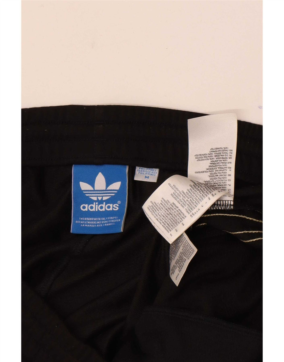Ανδρική αθλητική φόρμα Adidas, μεσαίο μαύρο πολυεστέρα