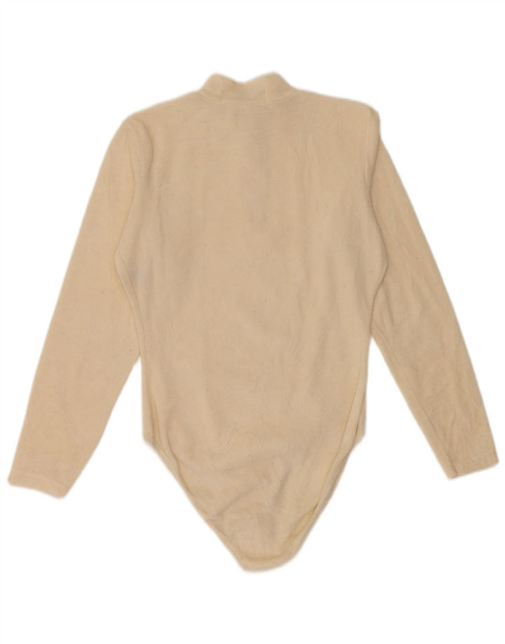 Γυναικείο μακρυμάνικο φλις φορμάκι FILA IT 42 Medium Off White