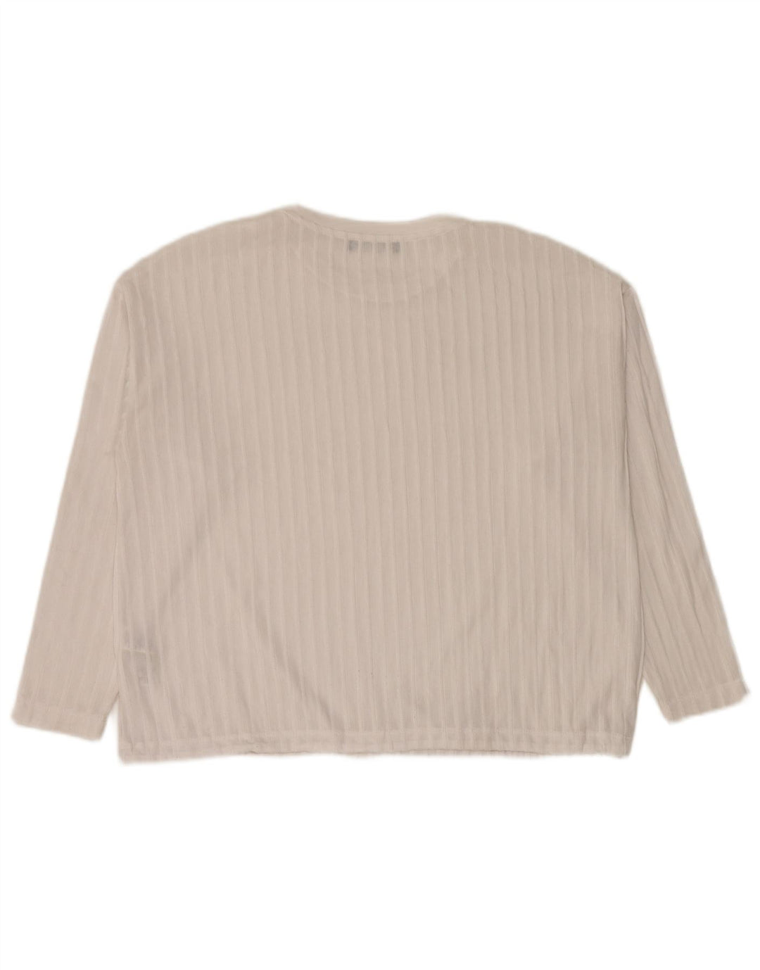 Marks & Spencer Γυναικείο τοπ μακρυμάνικο UK 10 Small White