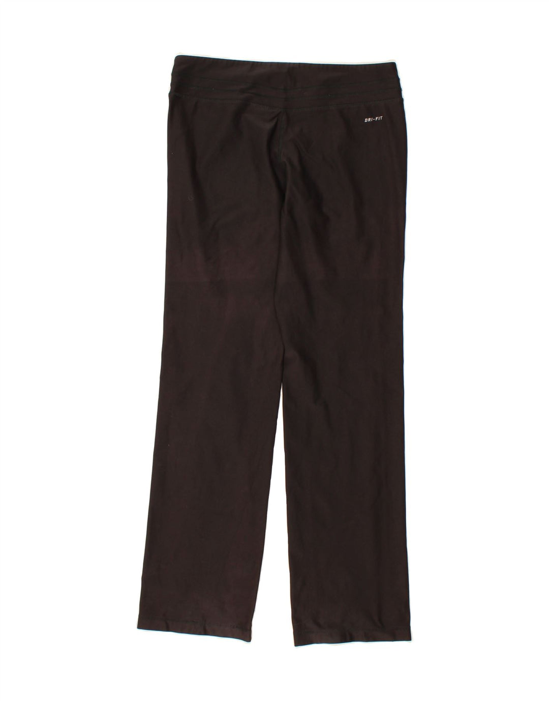 NIKE Womens Dri Fit Tracksuit Trousers UK 14 Medium Black Polyester Vintage Nike and Second-Hand Nike from Messina Hembry 