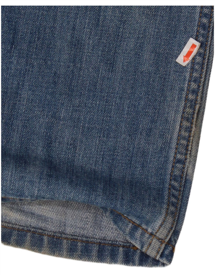 LEVI'S Ανδρικό τζιν 514 ίσιο W34 L32 Μπλε βαμβακερό