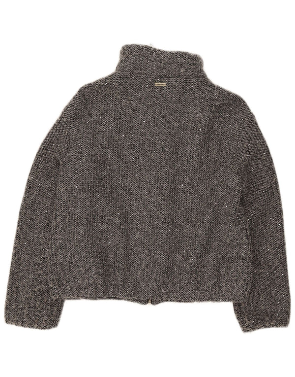 Γυναικείο μπουφάν Marella UK 8 Small Grey Flecked Polyester