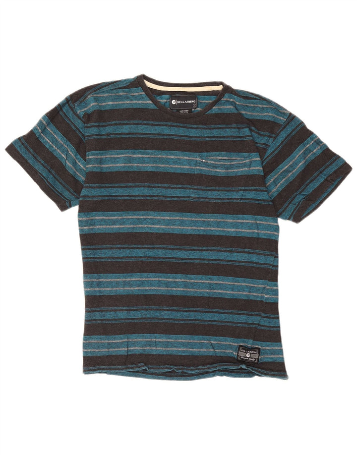 Ανδρικό T-Shirt Billabong Top Large Blue ριγέ βαμβακερό