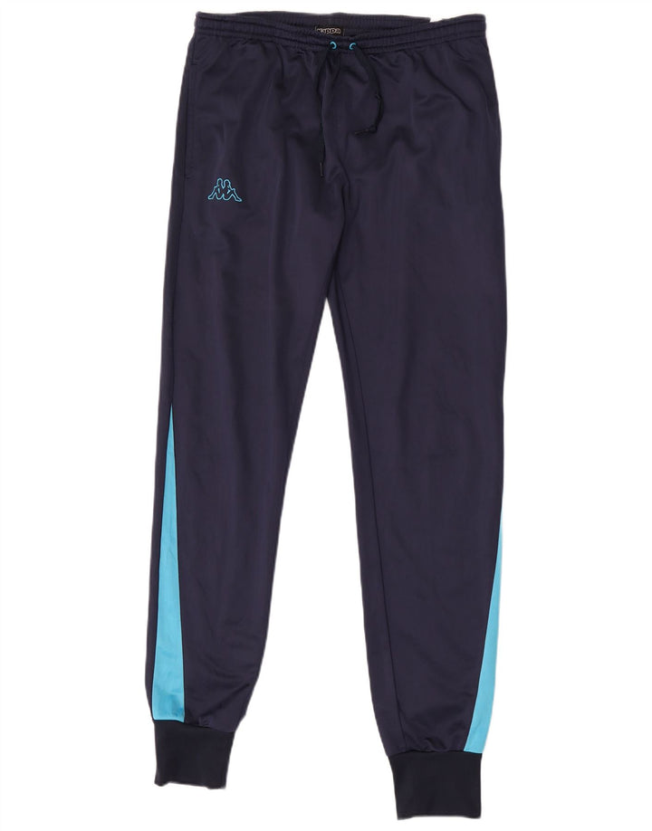 Γυναικεία αθλητική φόρμα Kappa Παντελόνι Joggers Medium Navy Blue Colourblock