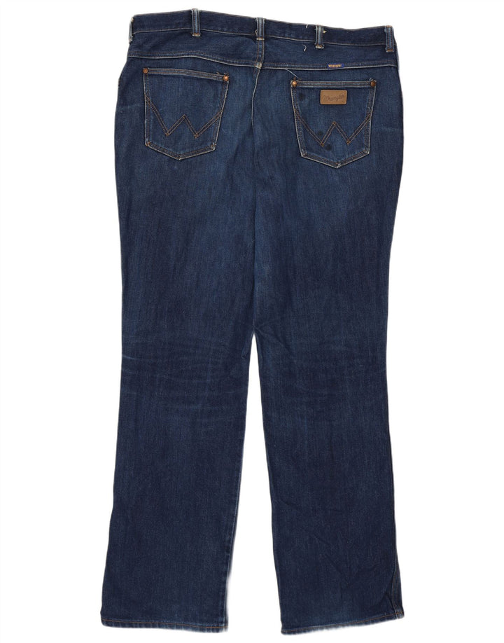 Ανδρικό τζιν Wrangler ίσιο W40 L31 Navy Blue
