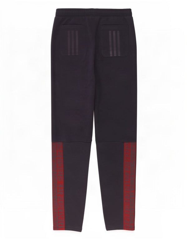 Γυναικεία αθλητική φόρμα Adidas Παντελόνι UK 20/22 XL Navy Blue Colorblock Βαμβακερό