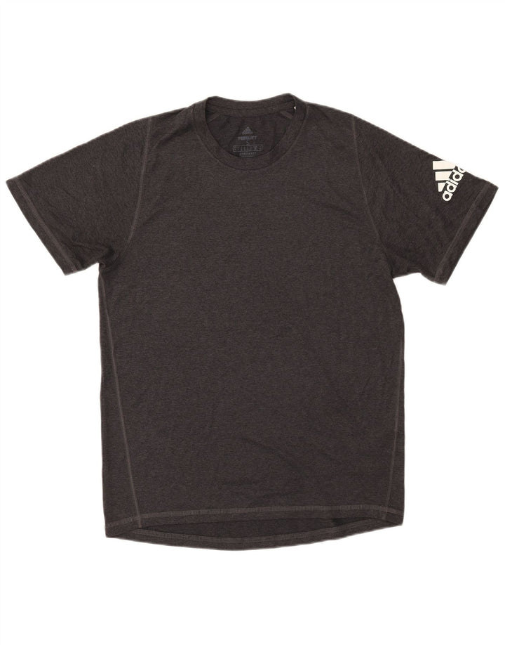 Ανδρικό γραφικό T-Shirt Adidas Aeroready Top Small Grey Polyester