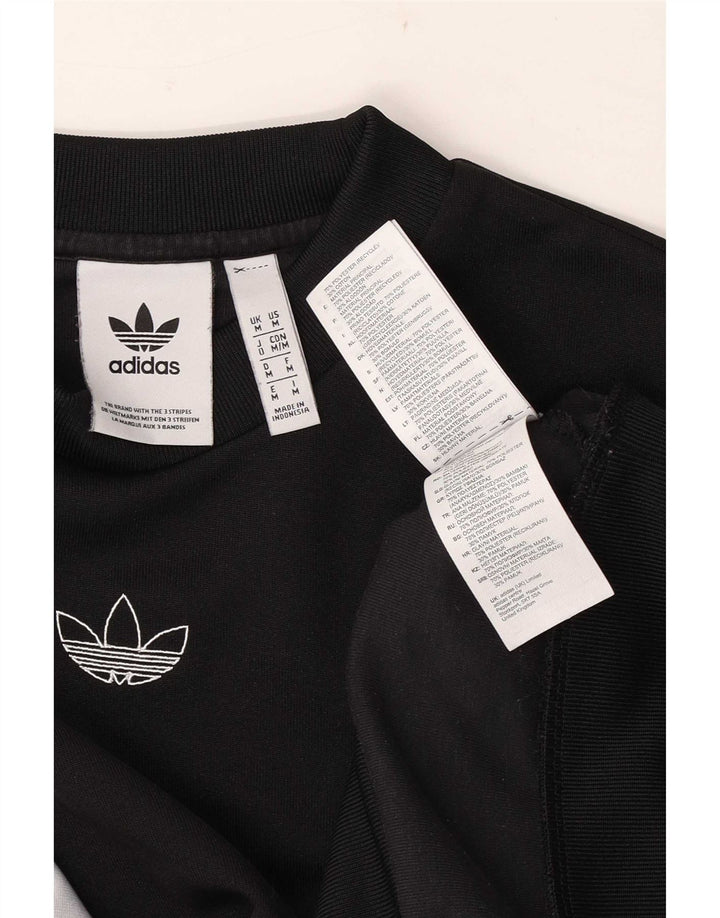 Ανδρικό γραφικό φούτερ Adidas Jumper Medium Black Colourblock Polyester