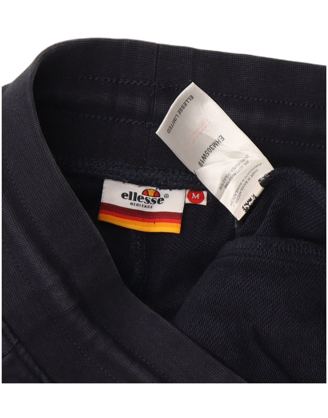 ELLESSE Γυναικεία φόρμα κληρονομιάς Παντελόνι Joggers UK 14 Medium Navy Blue