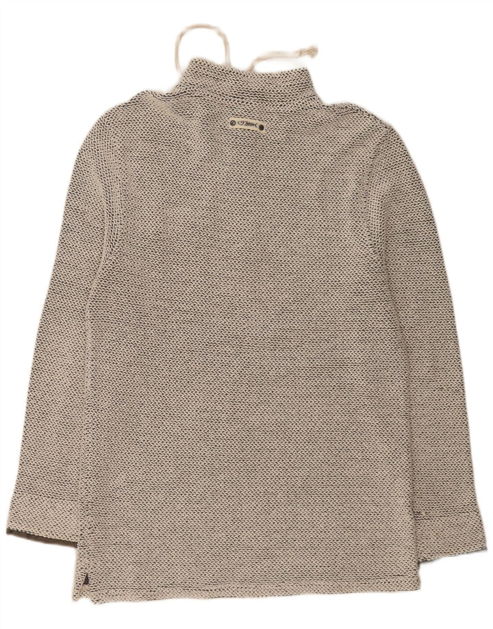 Ανδρικό φούτερ με φερμουάρ WEIRD FISH, Μπλουζάκι, μεγάλο γκρι βαμβακερό