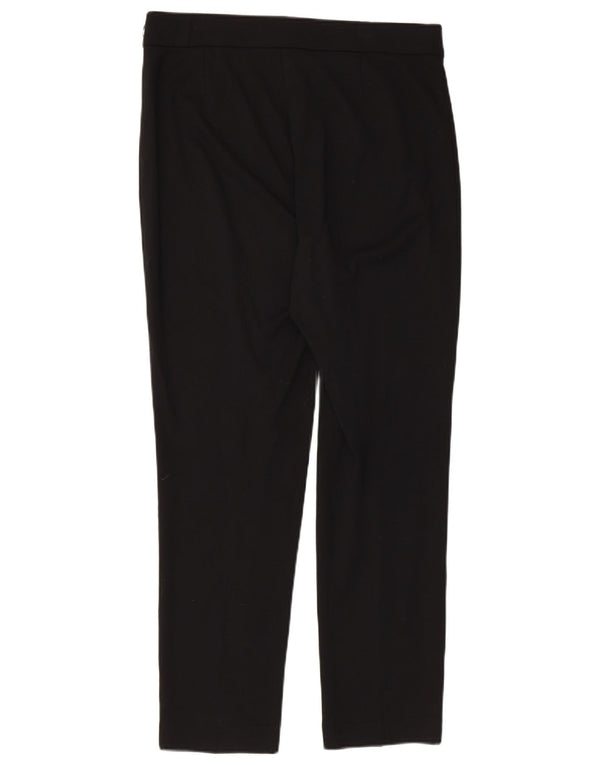 Marks & Spencer Γυναικείο ίσιο παντελόνι Chino UK 14 Medium W30 L27 Μαύρο