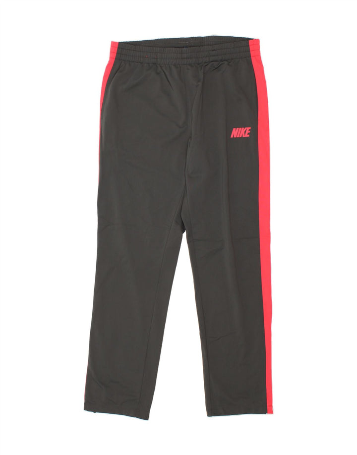 NIKE Mens Tracksuit Trousers Large  Grey Colourblock Polyester Vintage Nike and Second-Hand Nike from Messina Hembry 