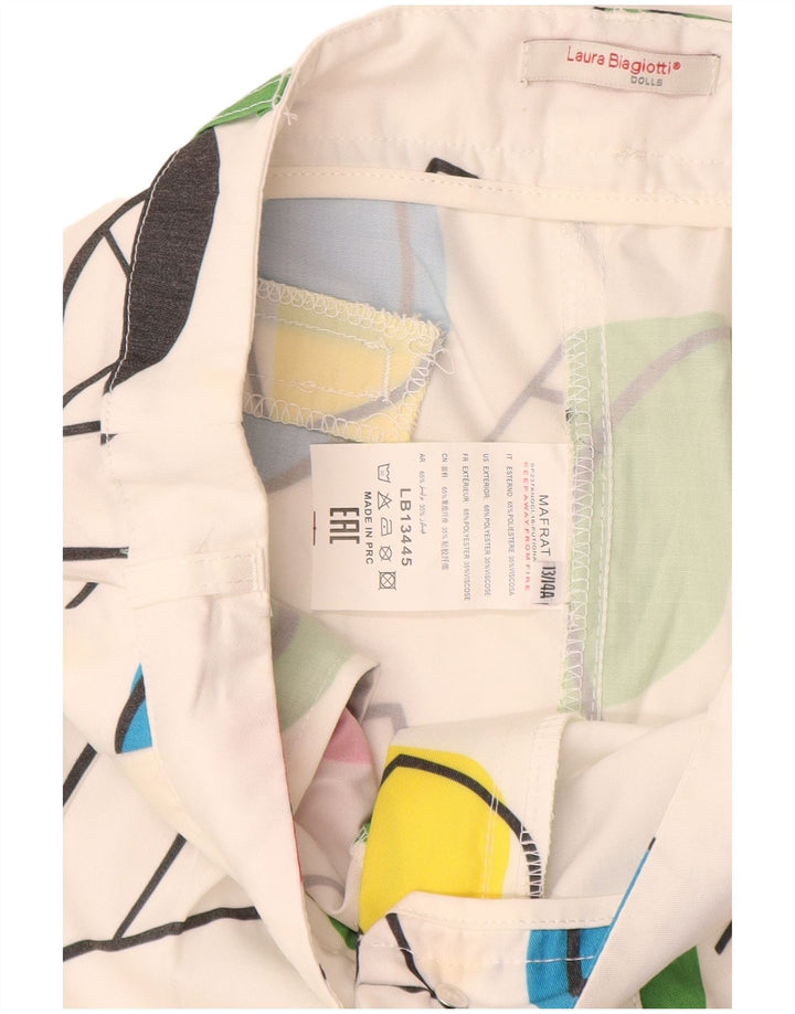 LAURA BIAGIOTTI για κορίτσια casual σορτς 13-14 ετών W25 White Floral